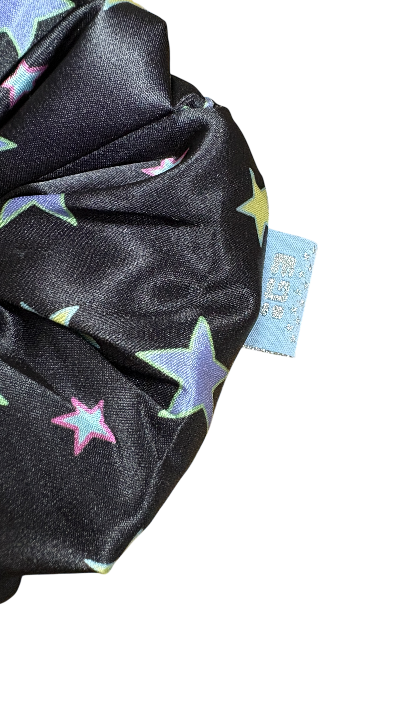 193 Pillow scrunchie (brown star)