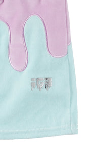 Melt Velour Skort Frost Mint