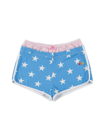 Star panty layered shorts