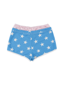 Star panty layered shorts