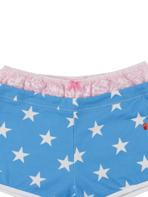 Star panty layered shorts