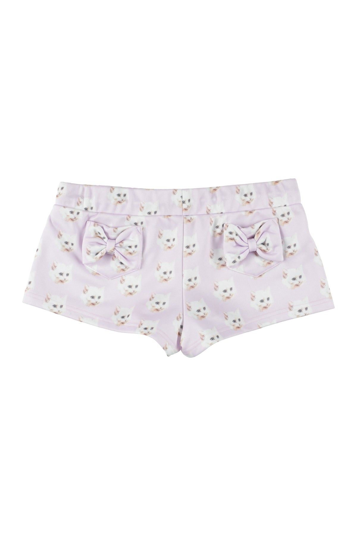 Neko ribbon pocket shorts