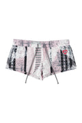 Lace-Up Ribbon Pocket Shorts