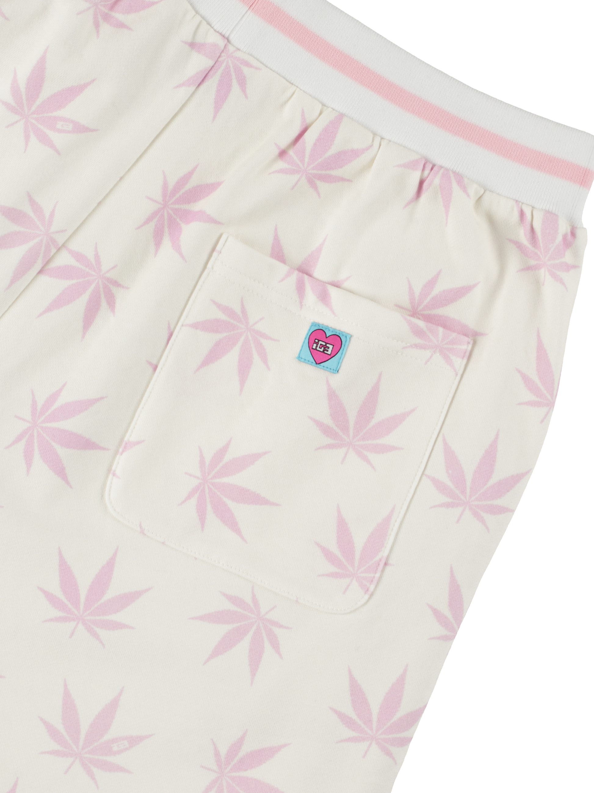 Leaf sweatshorts