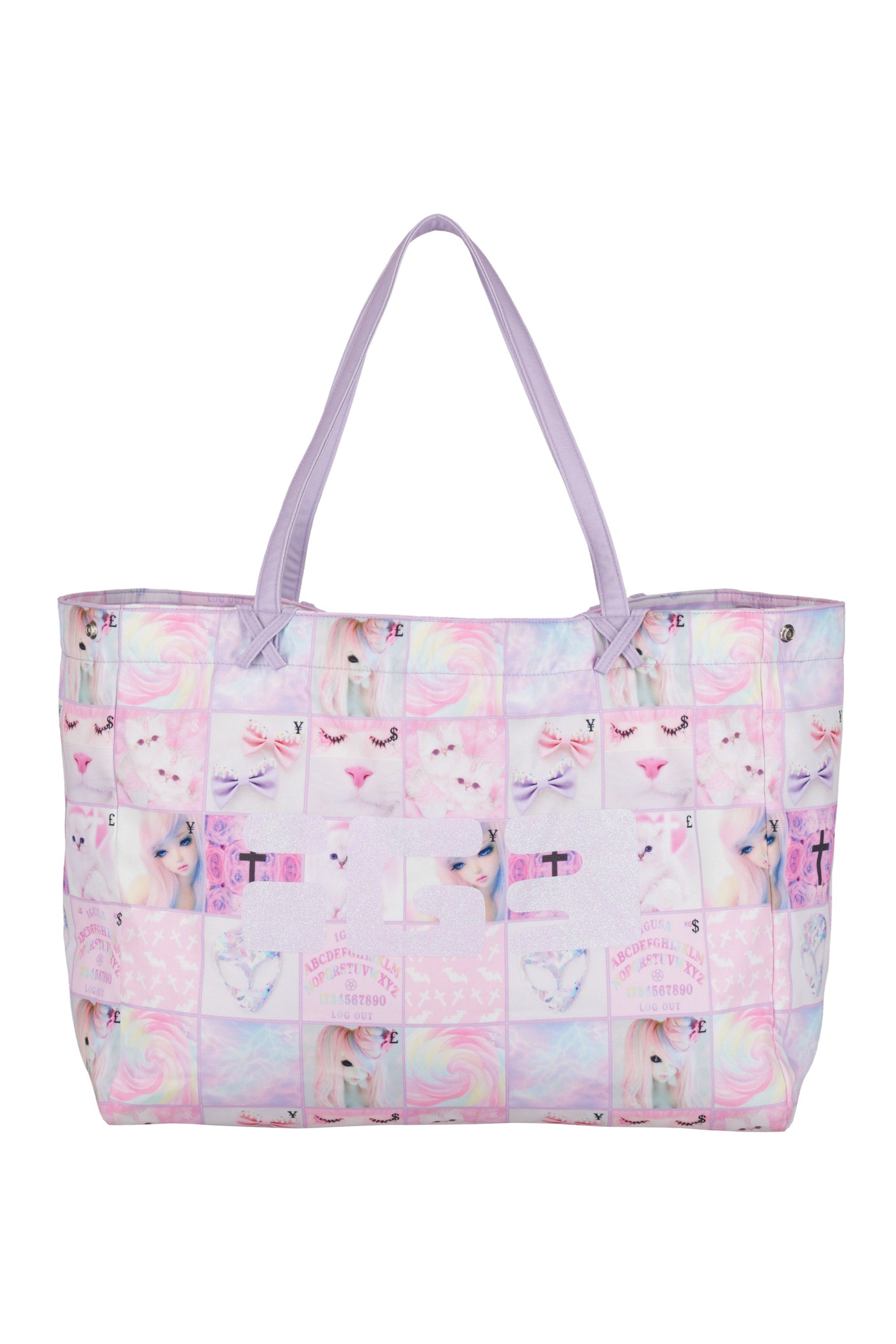 Goth Cat Big Tote Bag