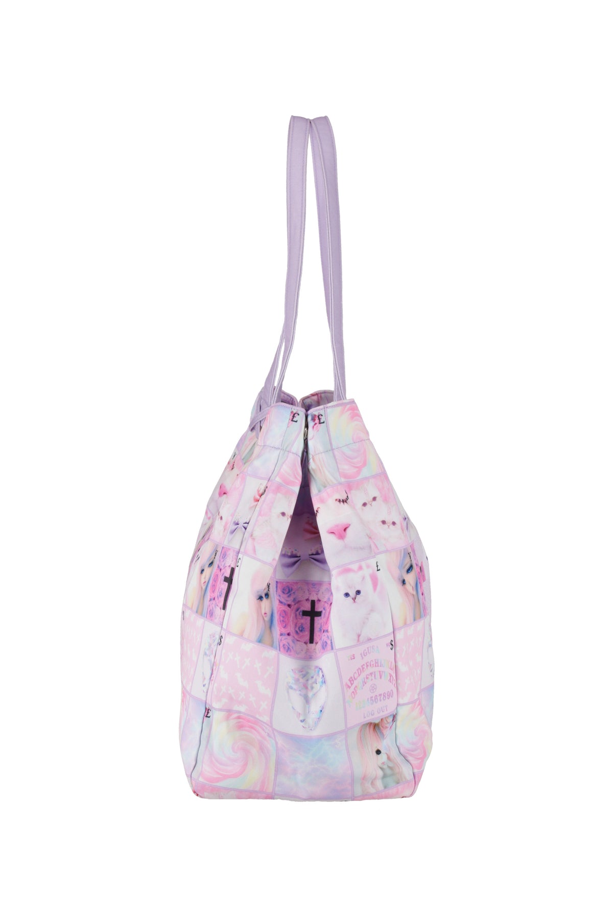 Goth Cat Big Tote Bag