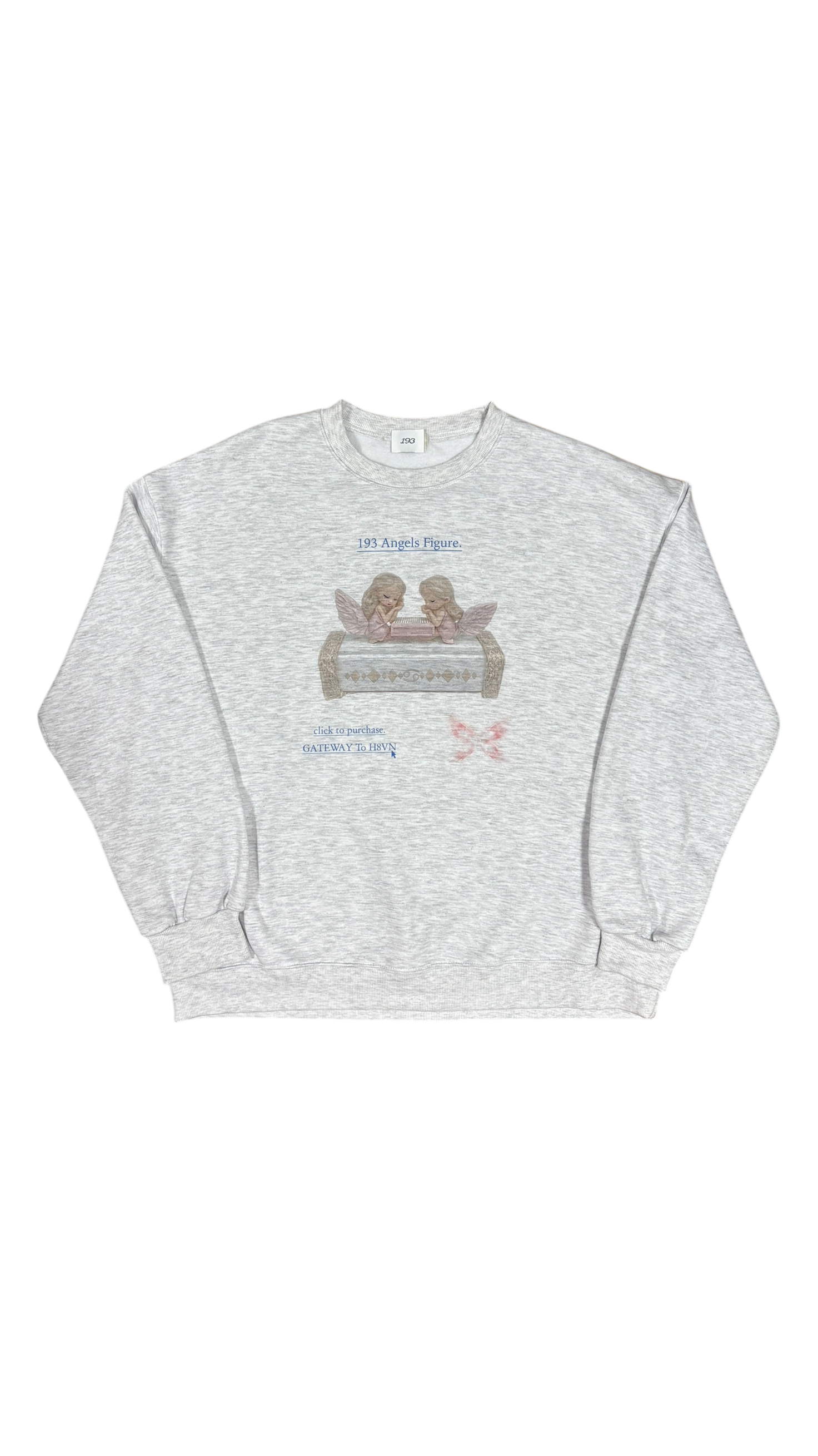 193 Angel figure sweatshirt