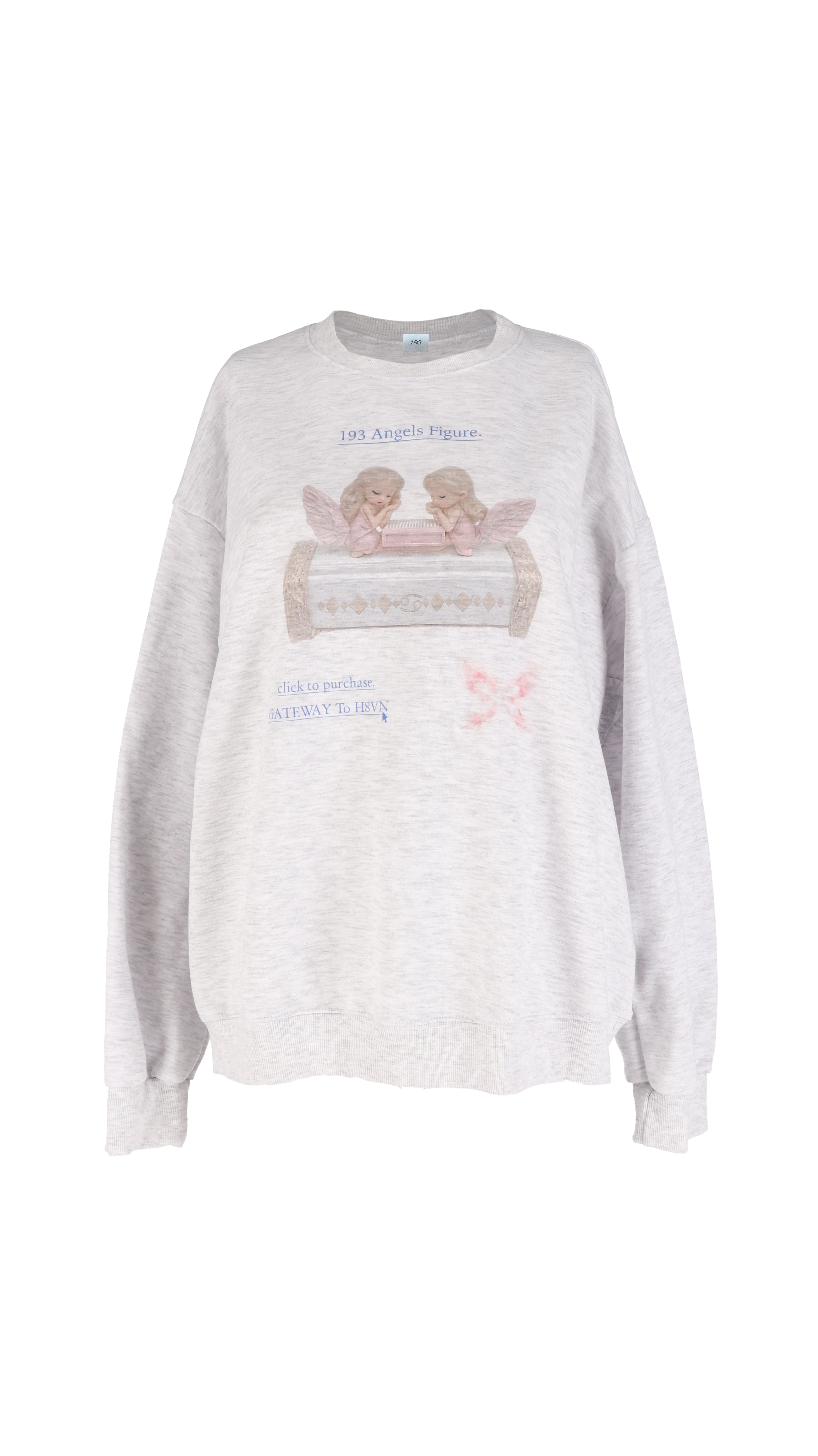 193 Angel figure sweatshirt