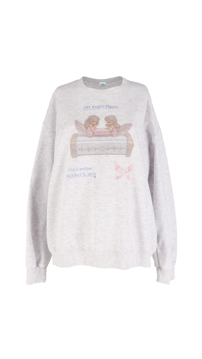 193 Angel figure sweatshirt