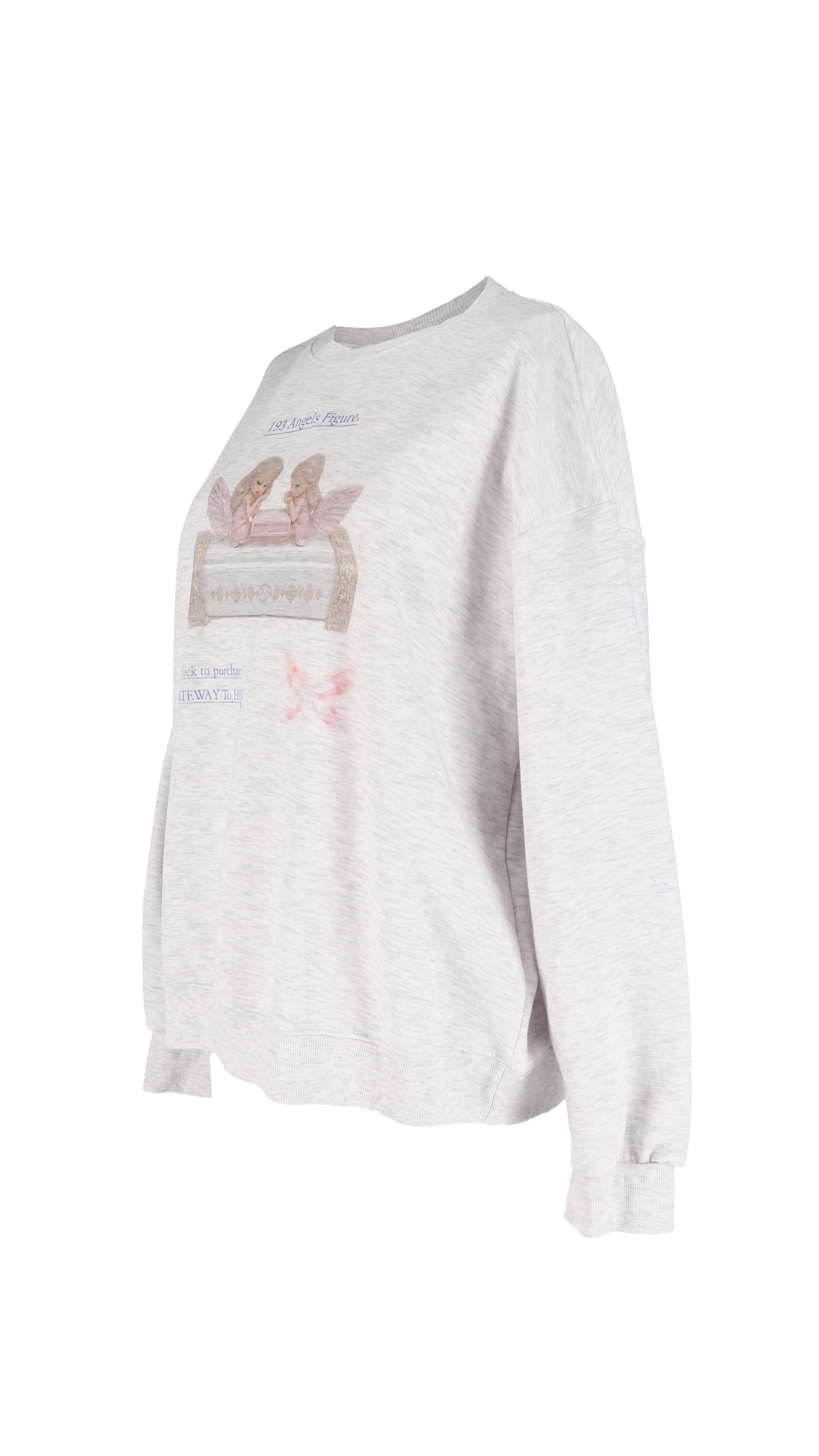 193 Angel figure sweatshirt