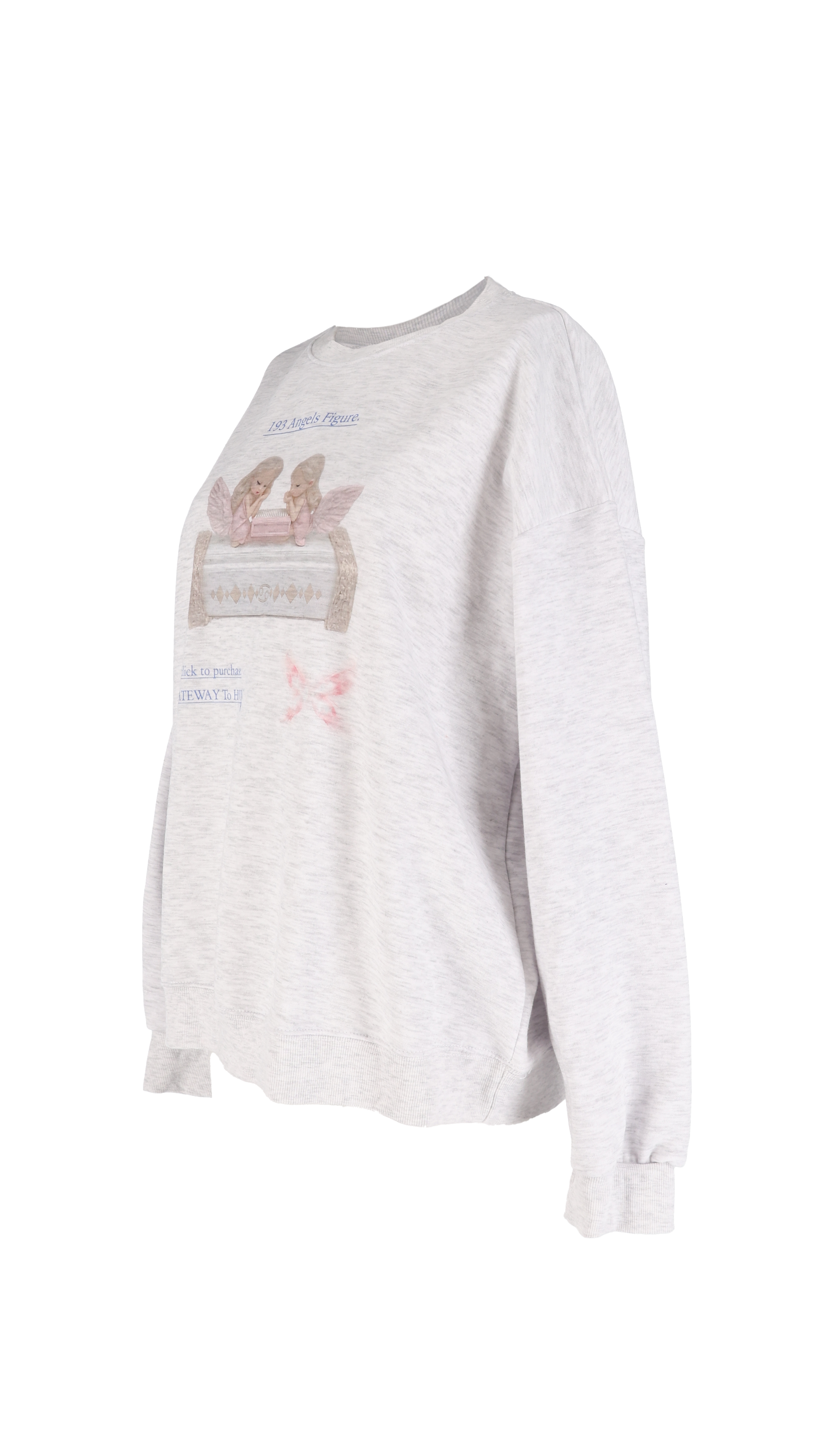 193 Angel figure sweatshirt