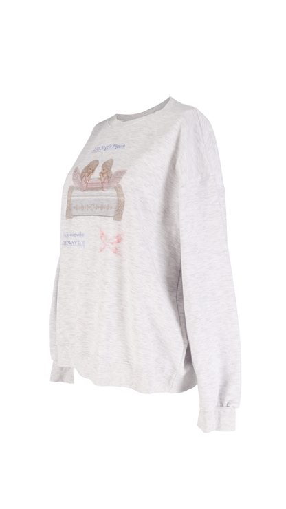 193 Angel figure sweatshirt