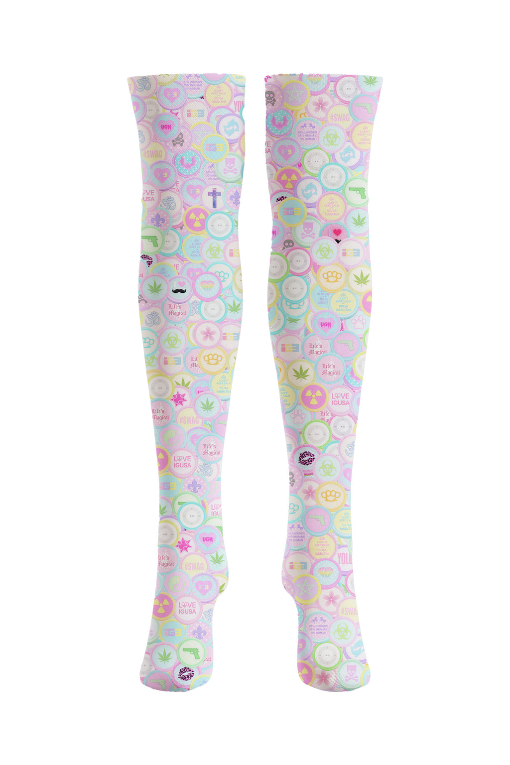 Candy shop over knee-high