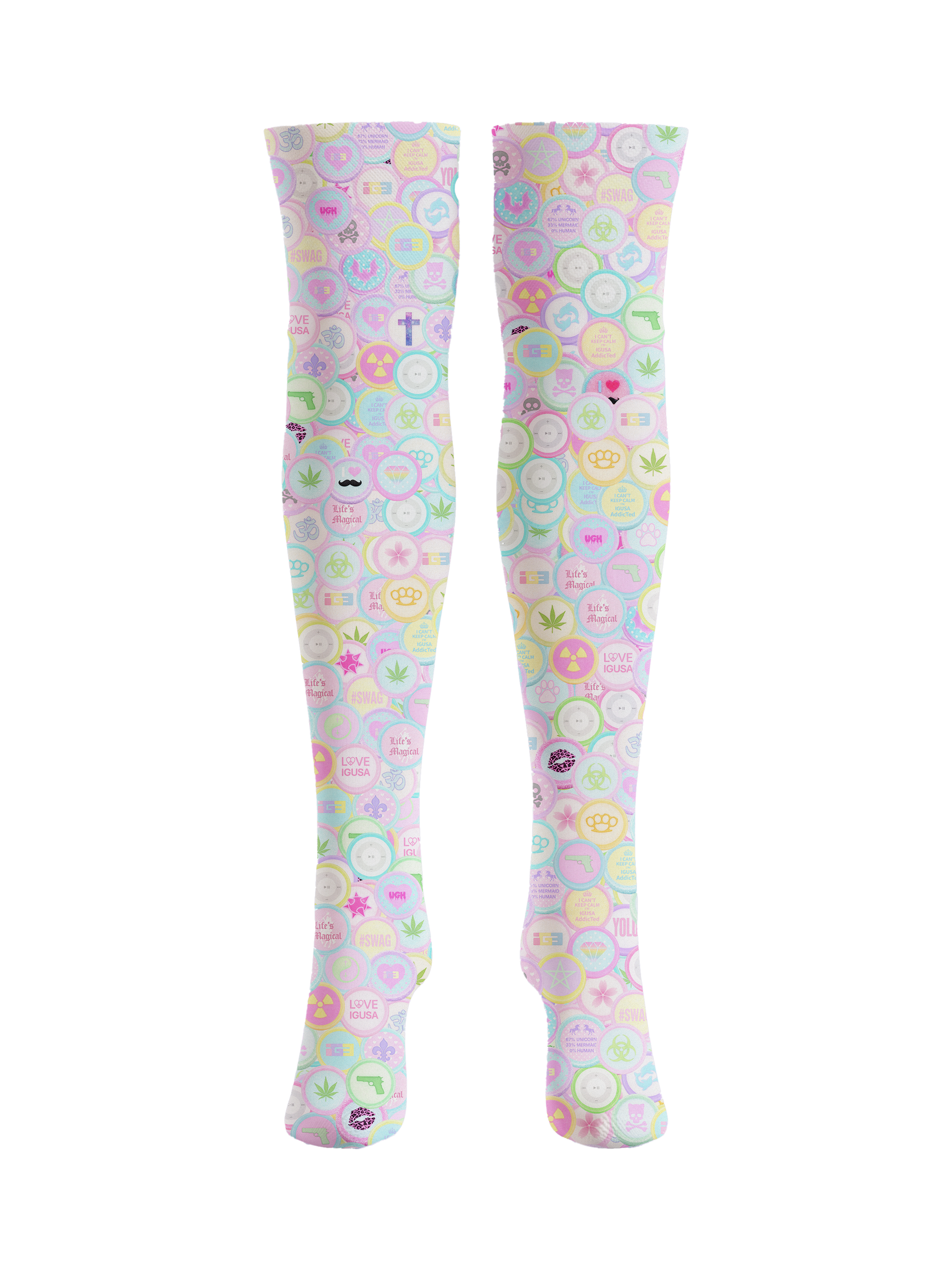 Candy shop over knee-high