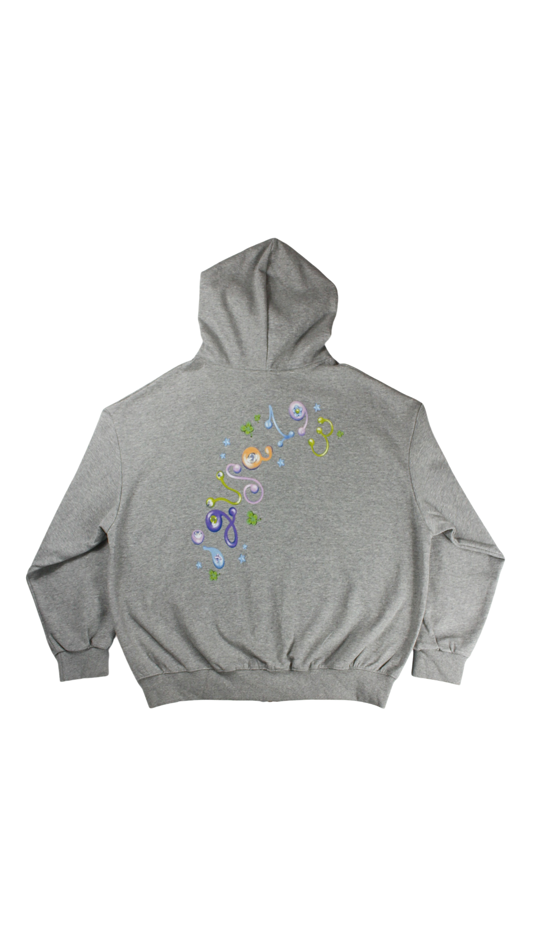 [193xEma] Familia hoodie zip-up (gray)