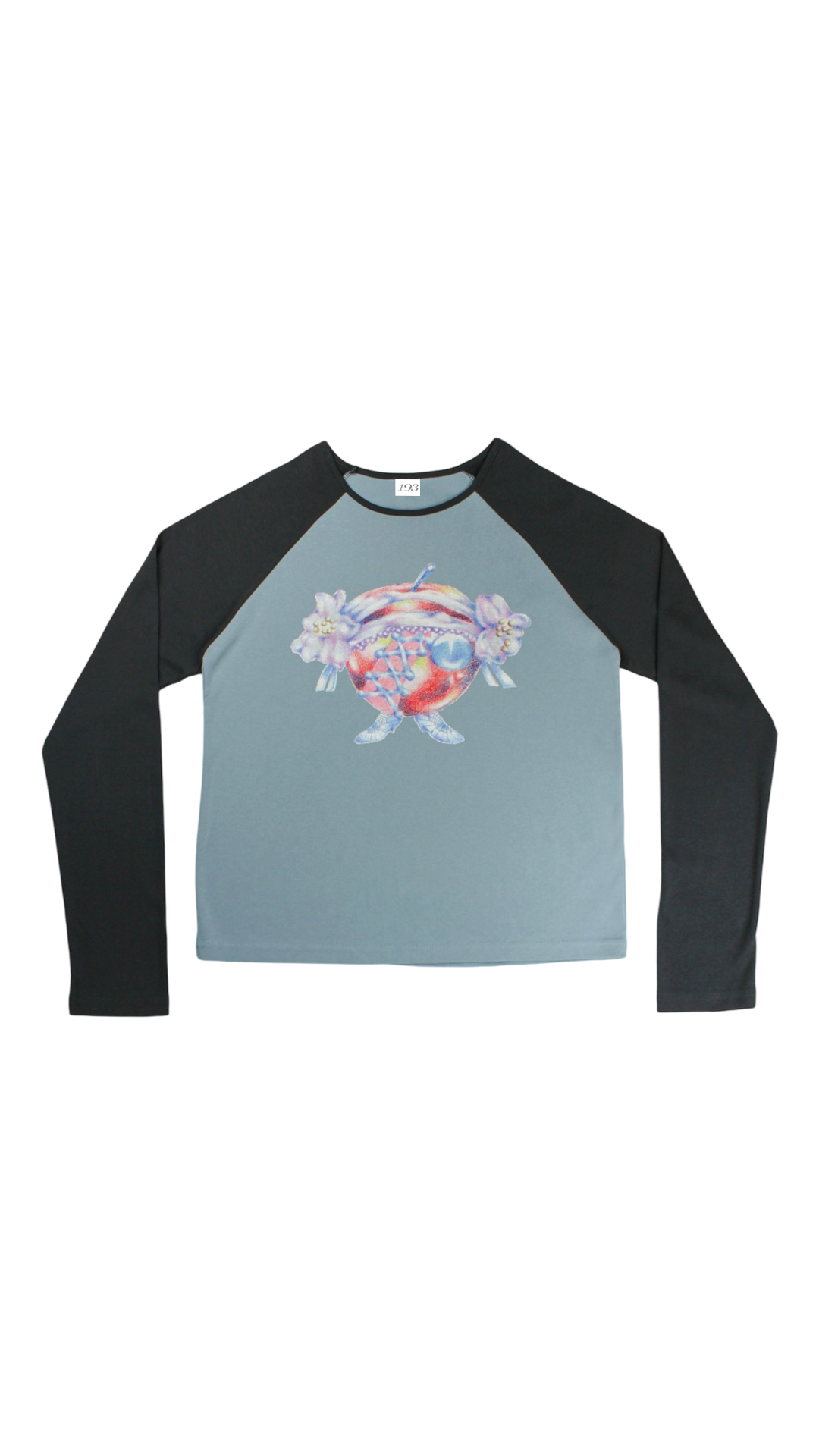 [193xEma] Familia raglan tee (navy)