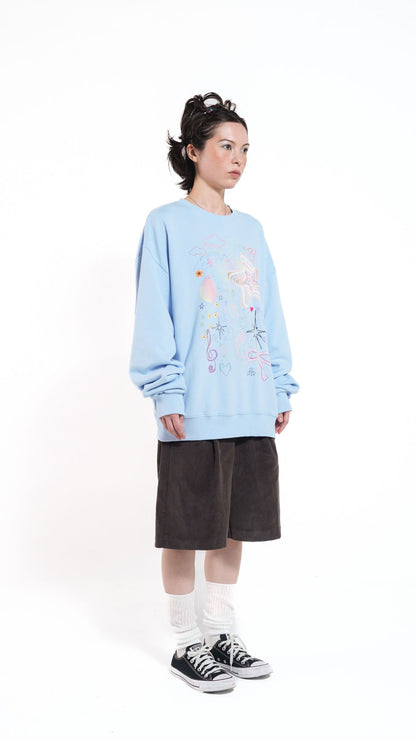 193 universe sweatshirt (skyblue)