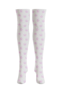 Leaf over knee-high