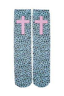 Leopard cross Knee-High