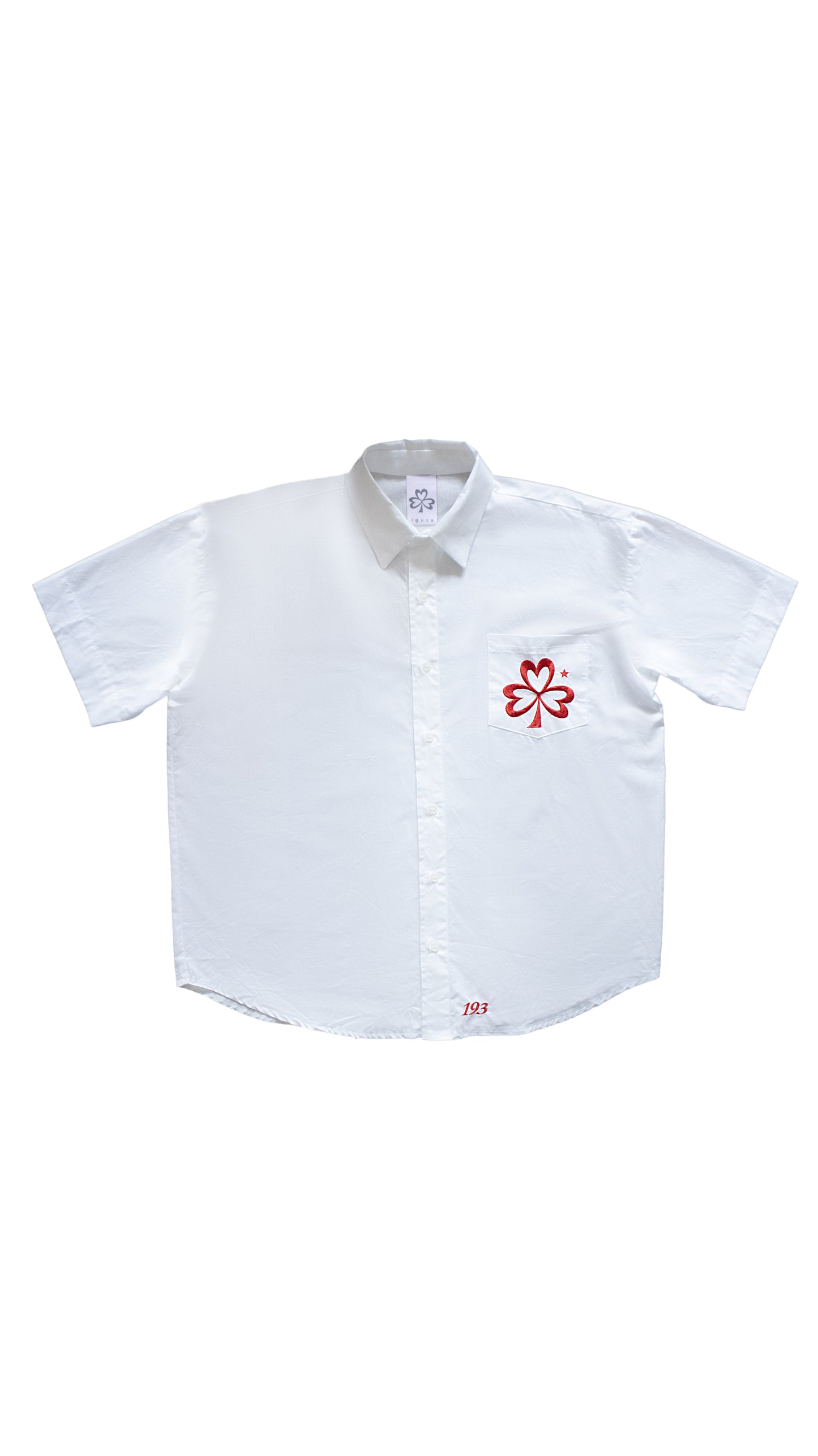 193 clover box shirts (white)