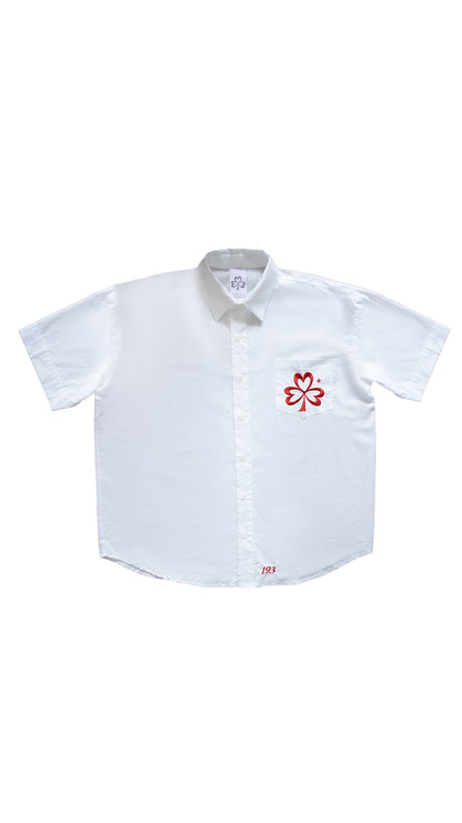 193 clover box shirts (white)