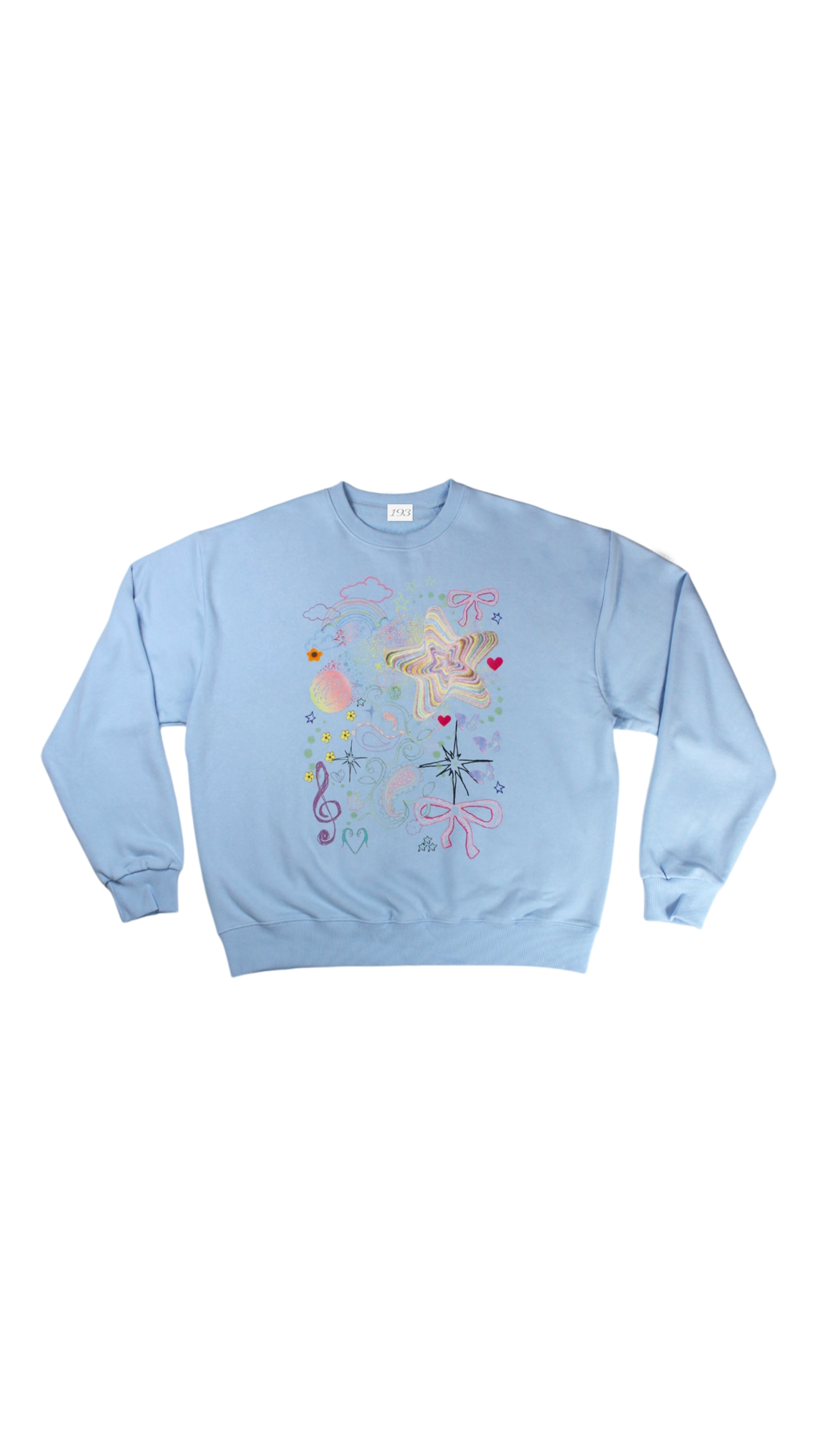 193 universe sweatshirt (skyblue) – Igusa