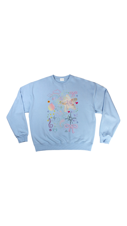 193 universe sweatshirt (skyblue)